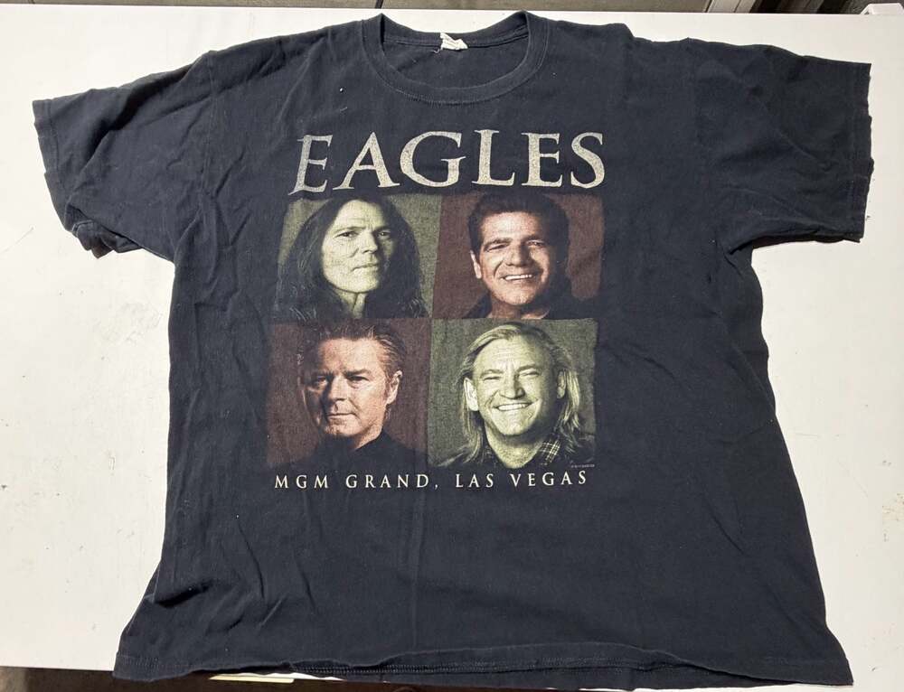 Eagles MGM Grand Las Vegas 2012 Concert T-Shirt Size XL